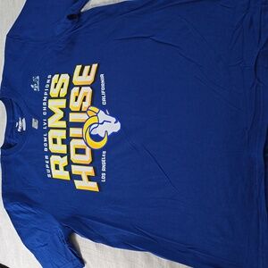 Fanatics Rams House Blue T-Shirt Size:Large